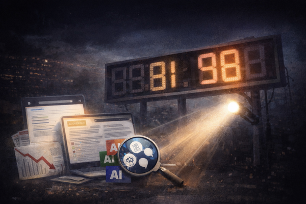 The Scoreboard Fallacy: Why AEO Won't Save You From a Problem That Already Happened